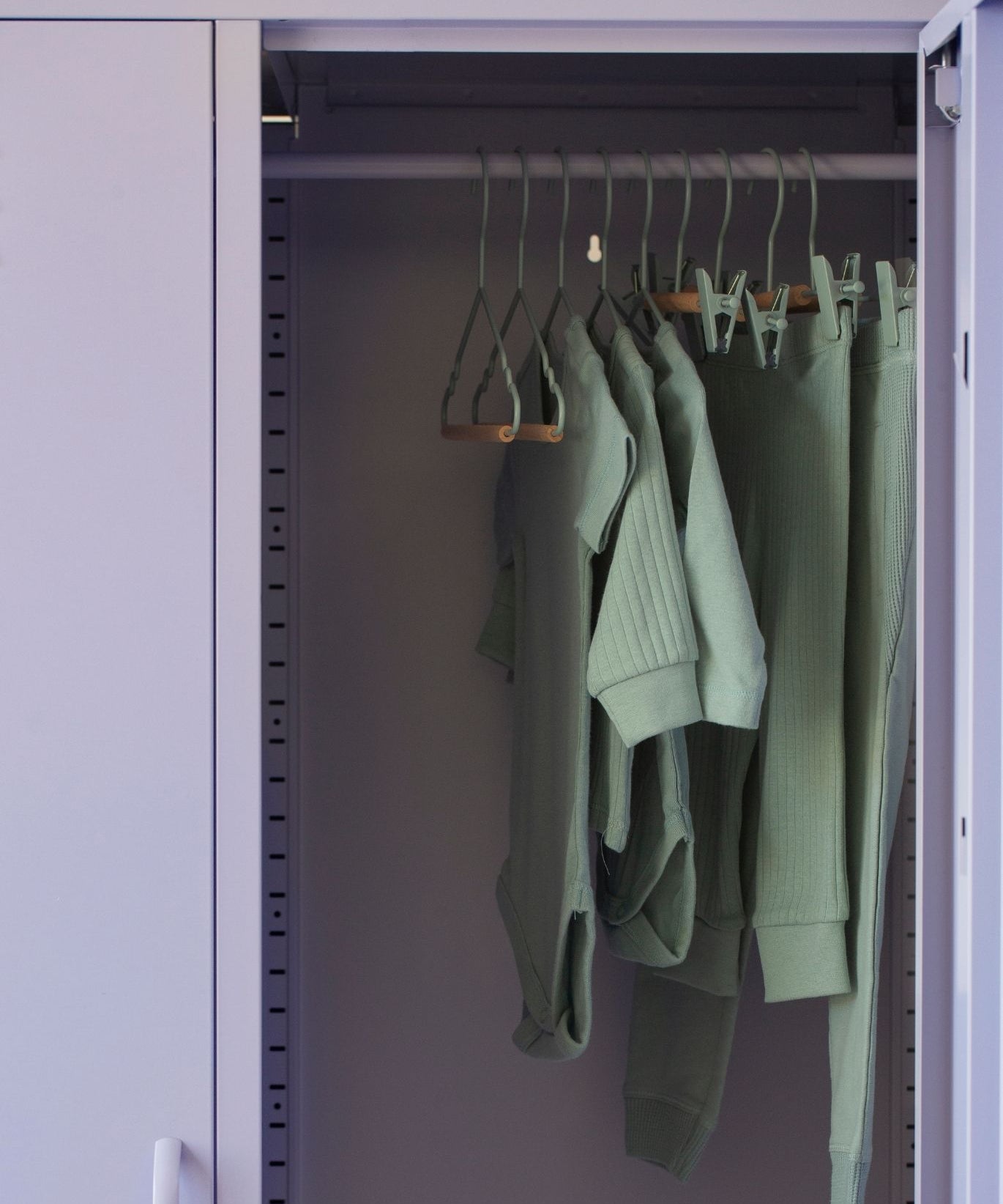 Kids Top Hangers in Sage