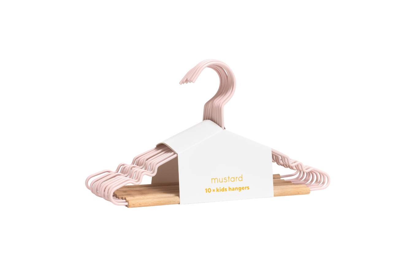 Kids Top Hangers in Blush