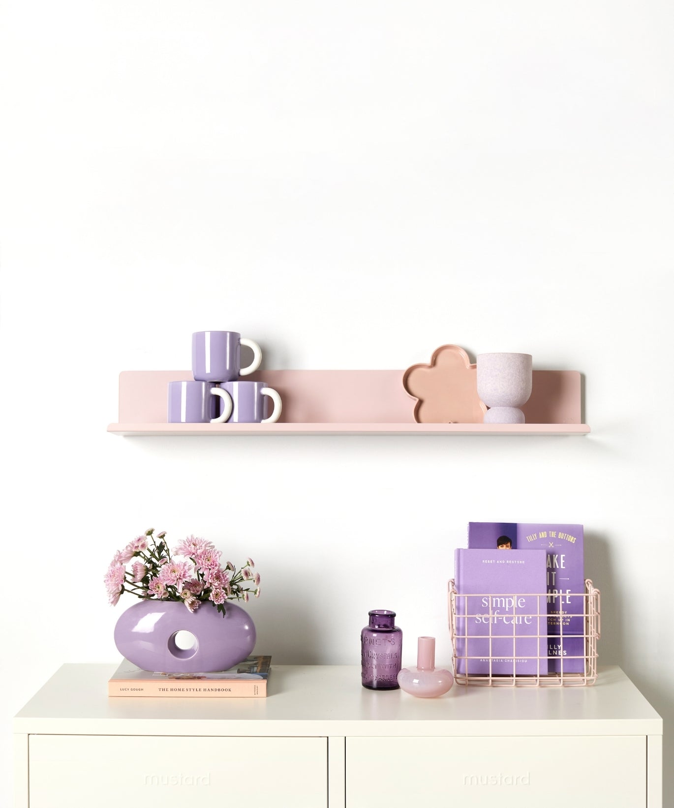 The Ledge in Blush - Large