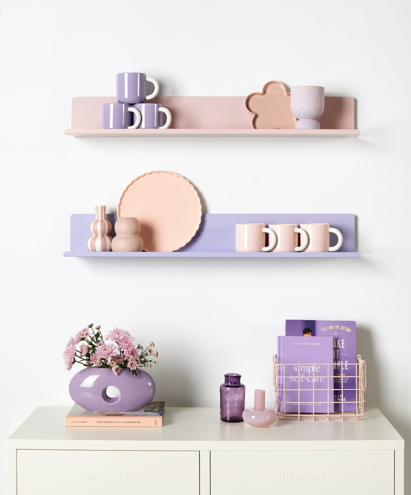 The Ledge in Lilac - Large