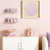 The Ledge in Lilac - Small