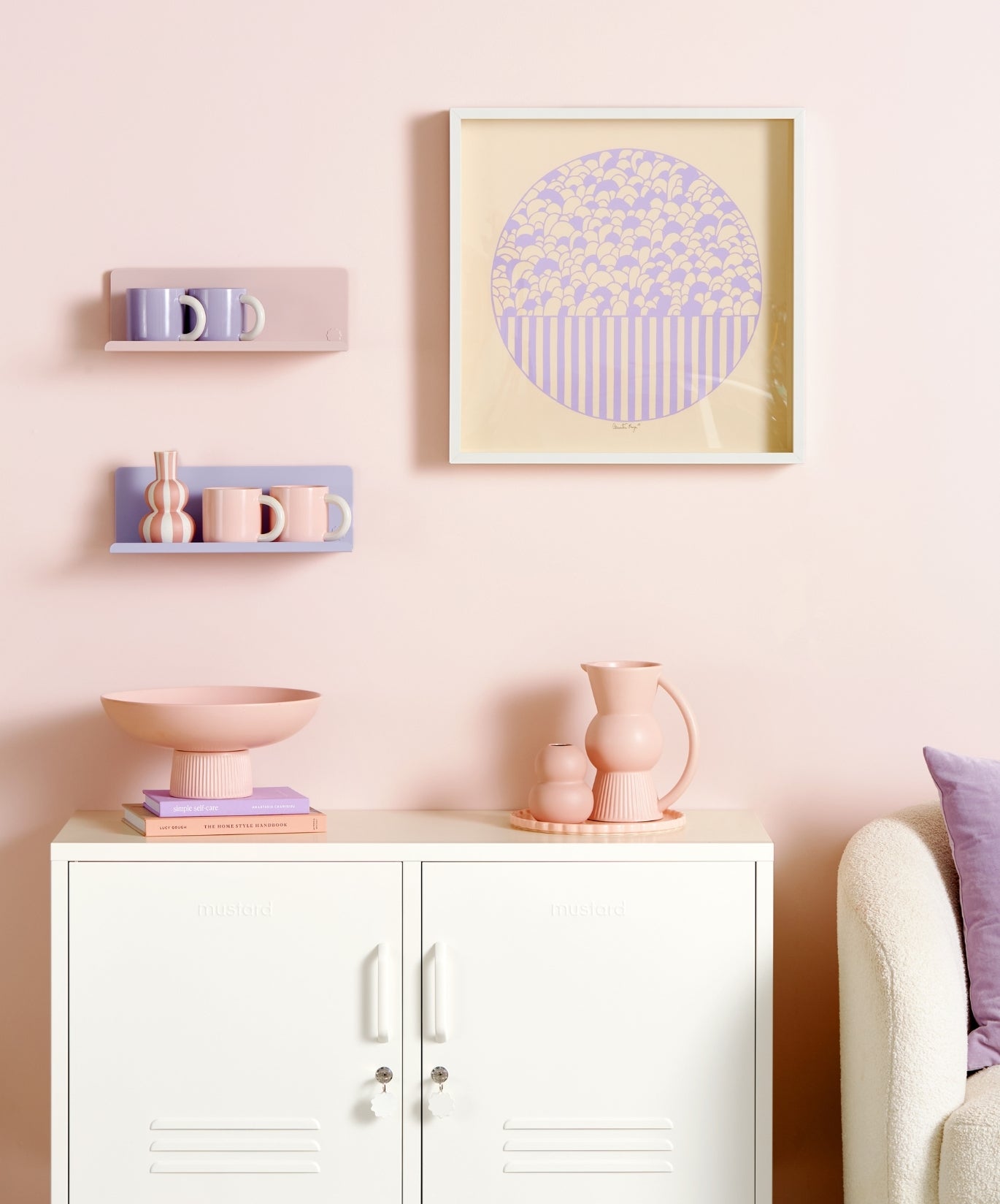 The Ledge in Lilac - Small