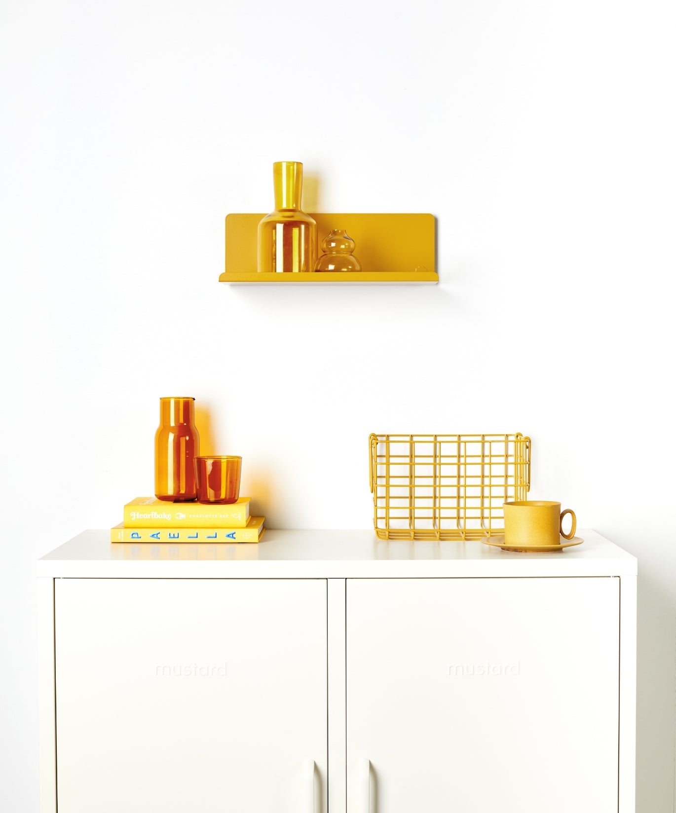 The Ledge in Mustard - Small