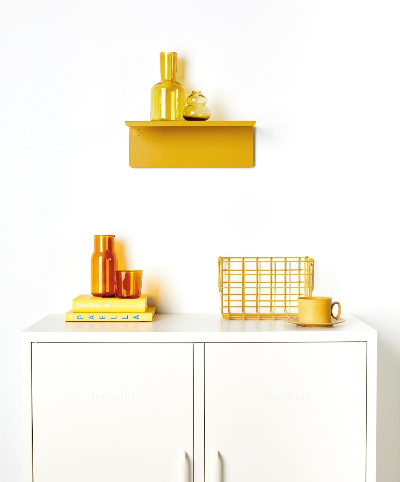 The Ledge in Mustard - Small