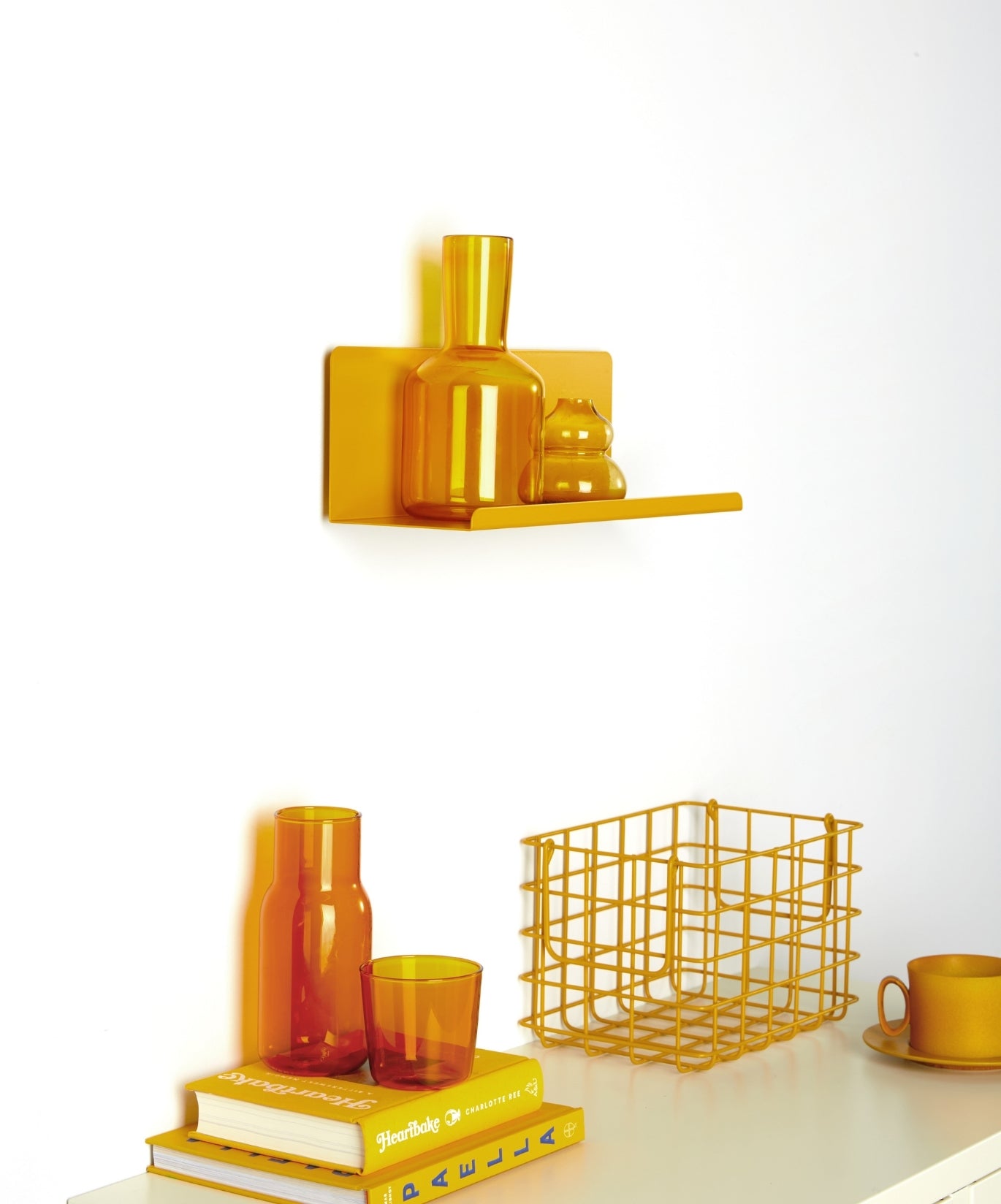 The Ledge in Mustard - Small