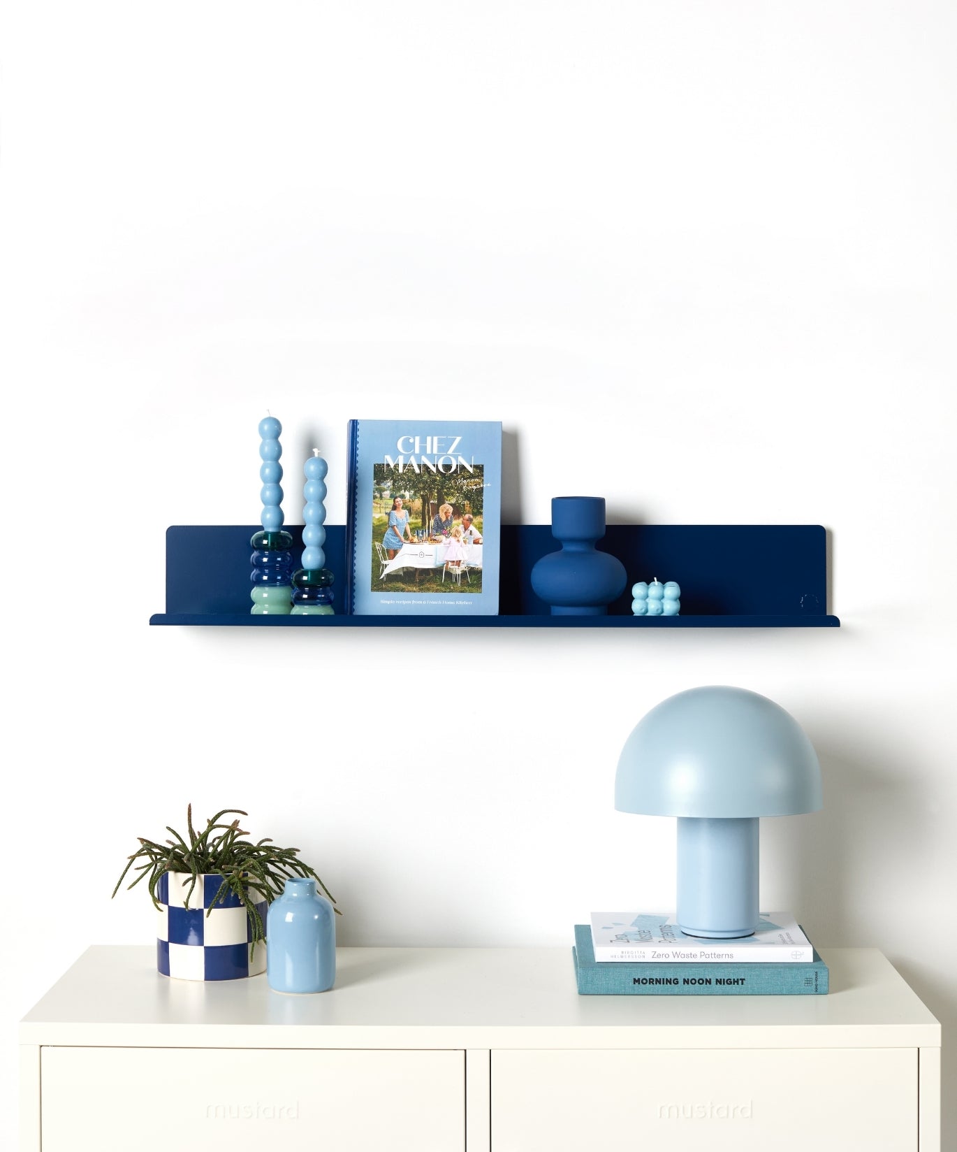 The Ledge in Navy - Large