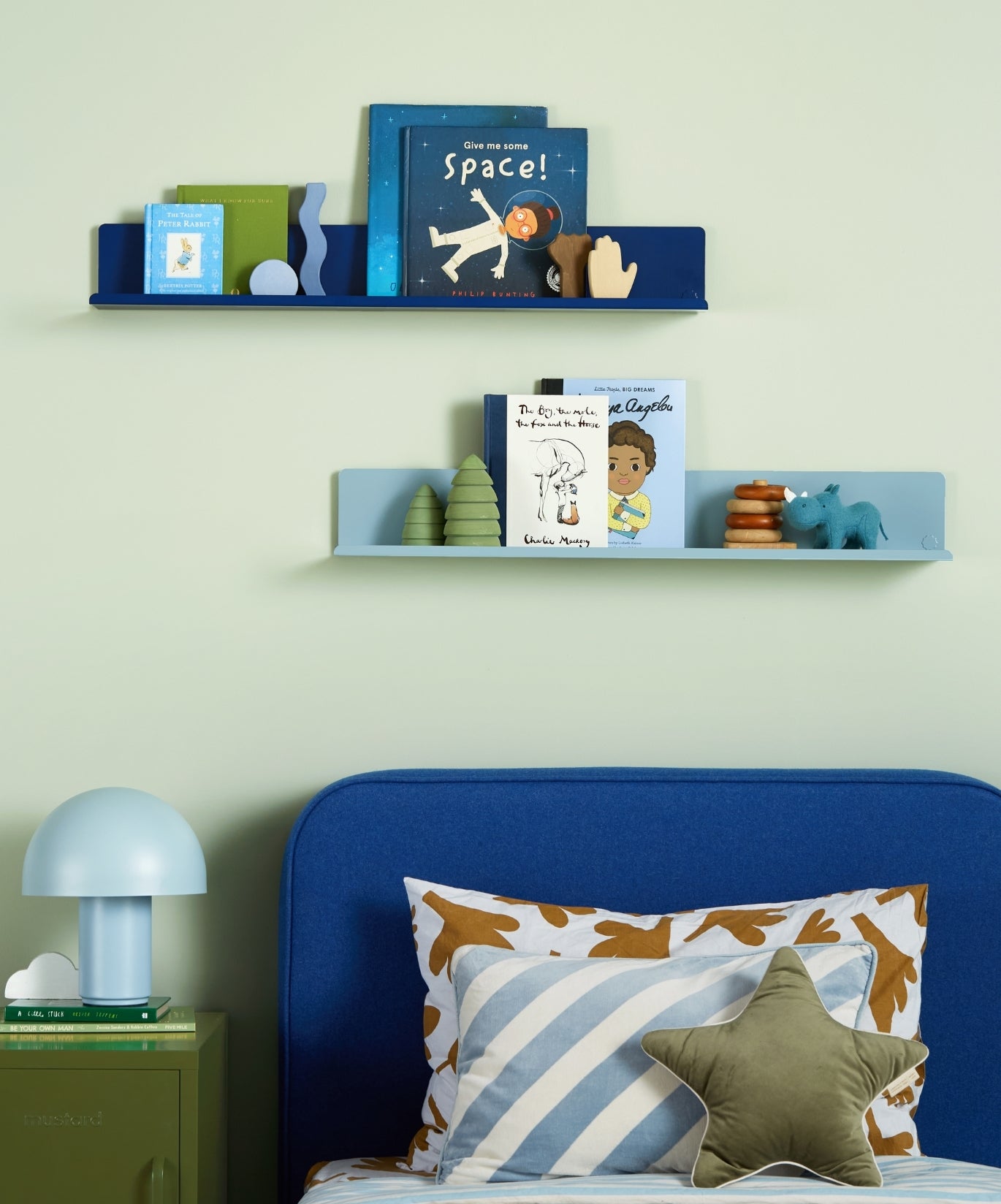 The Ledge in Navy - Large