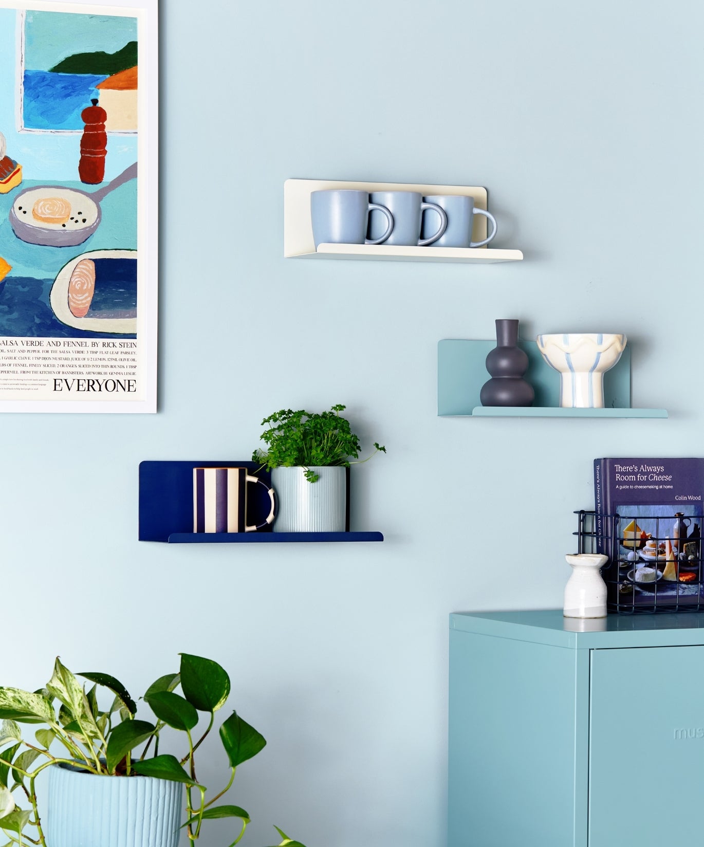 The Ledge in Navy - Small