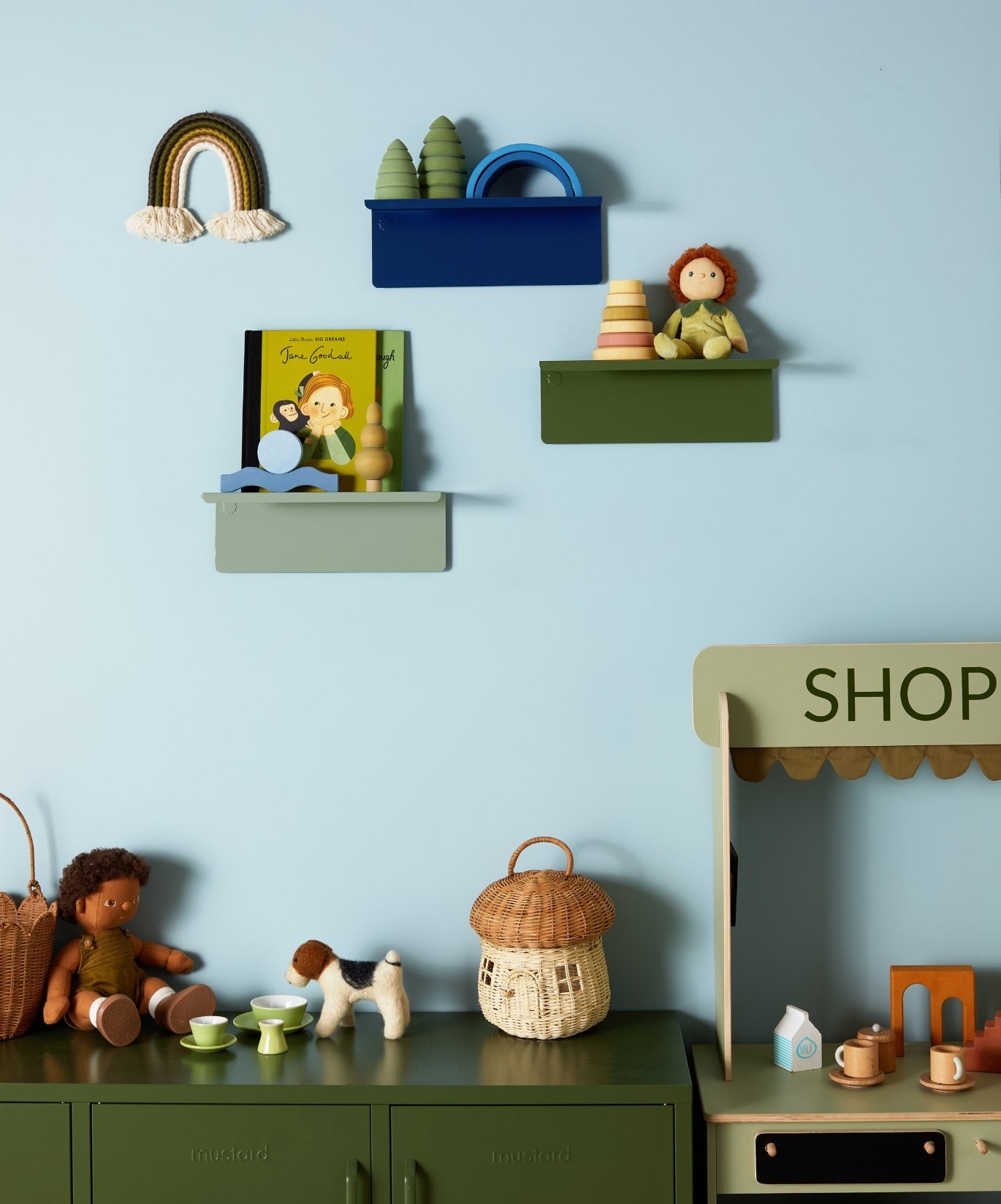 The Ledge in Navy - Small