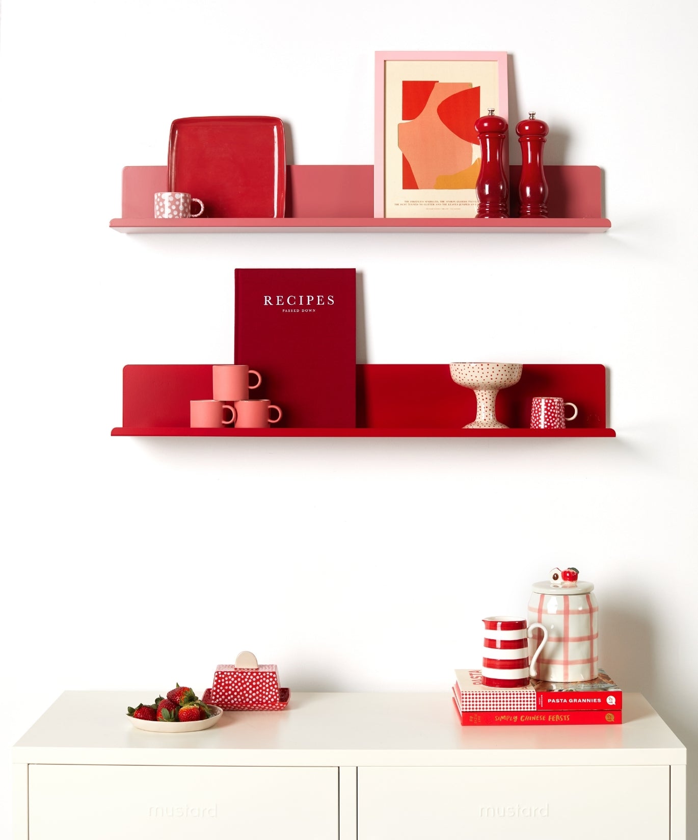 The Ledge in Poppy - Large