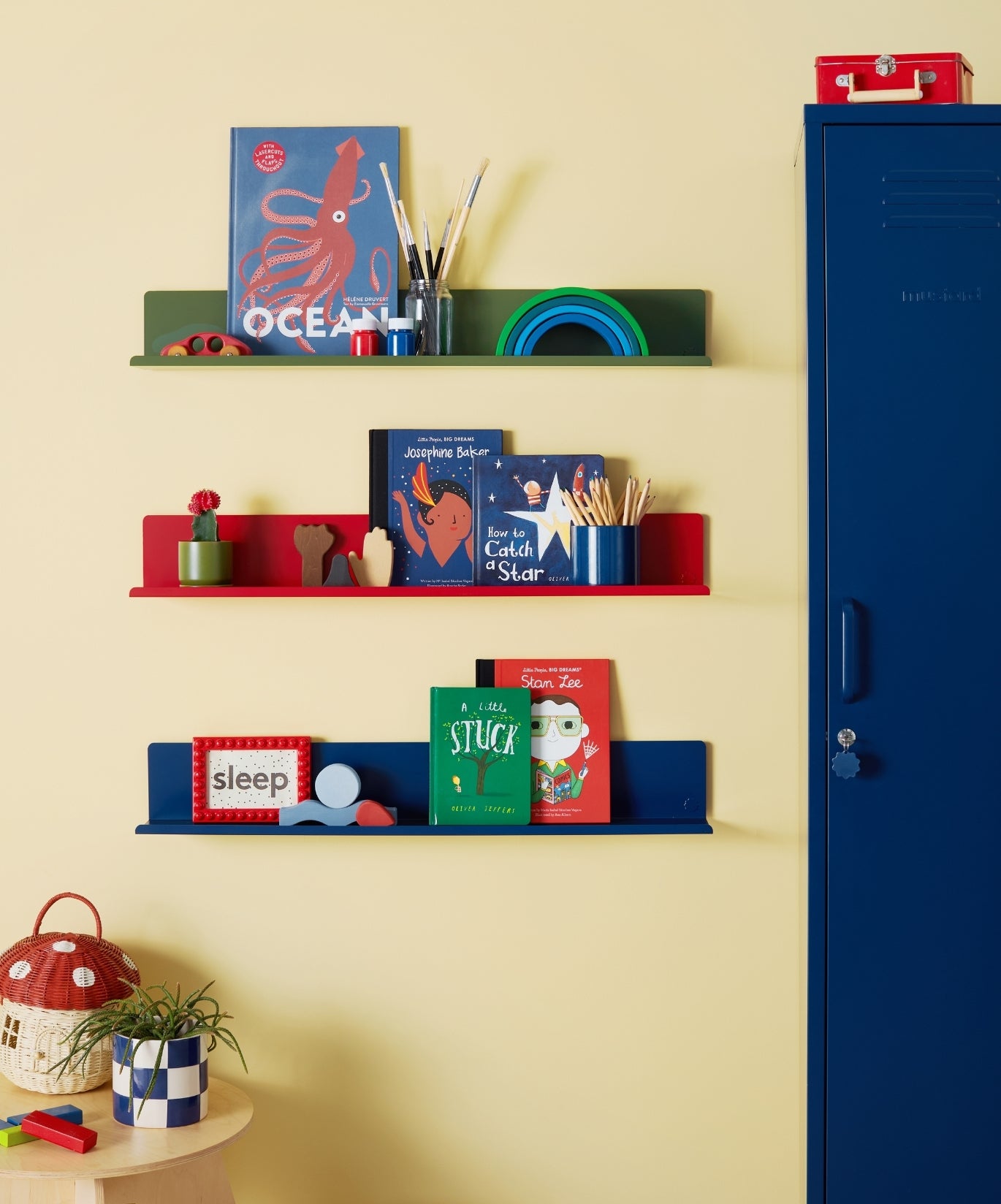 The Ledge in Poppy - Large