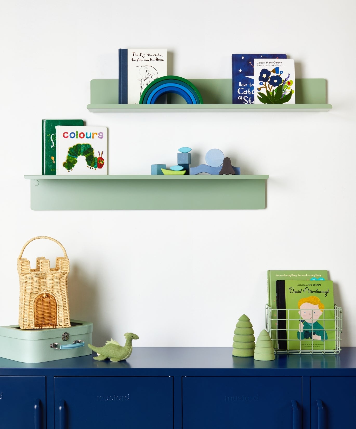 The Ledge in Sage - Large