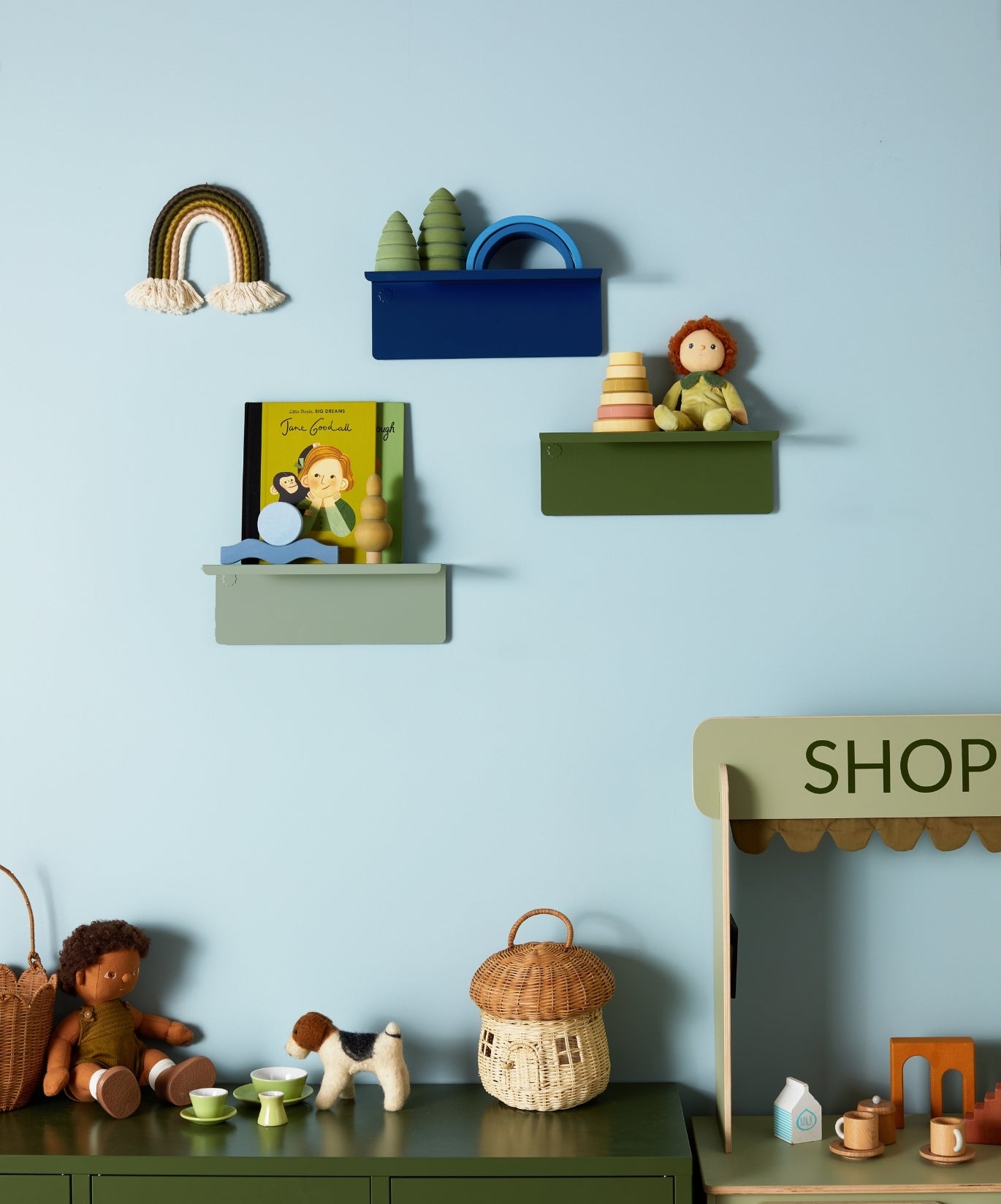 The Ledge in Sage - Small