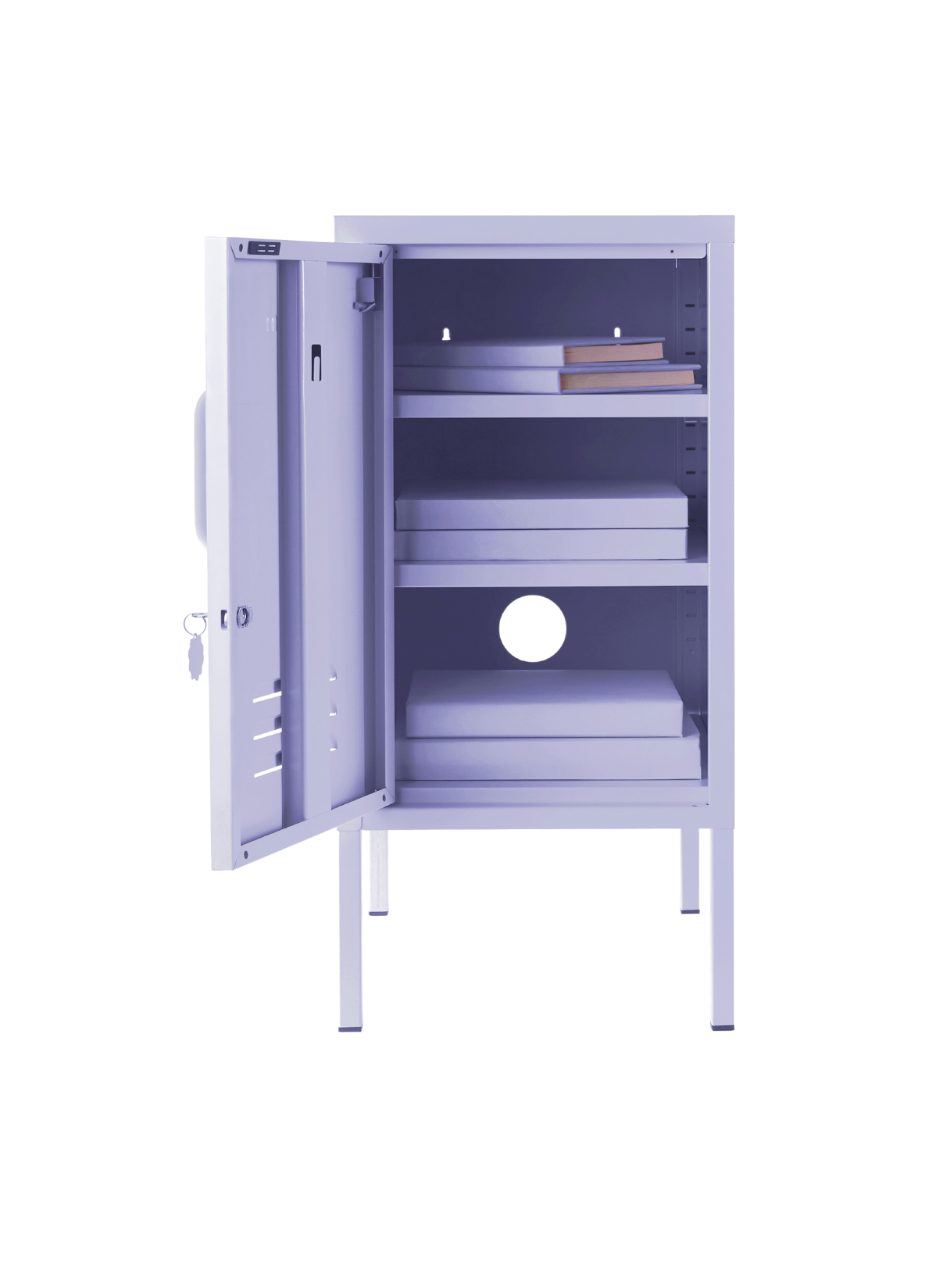 The Shorty in Lilac to the Left