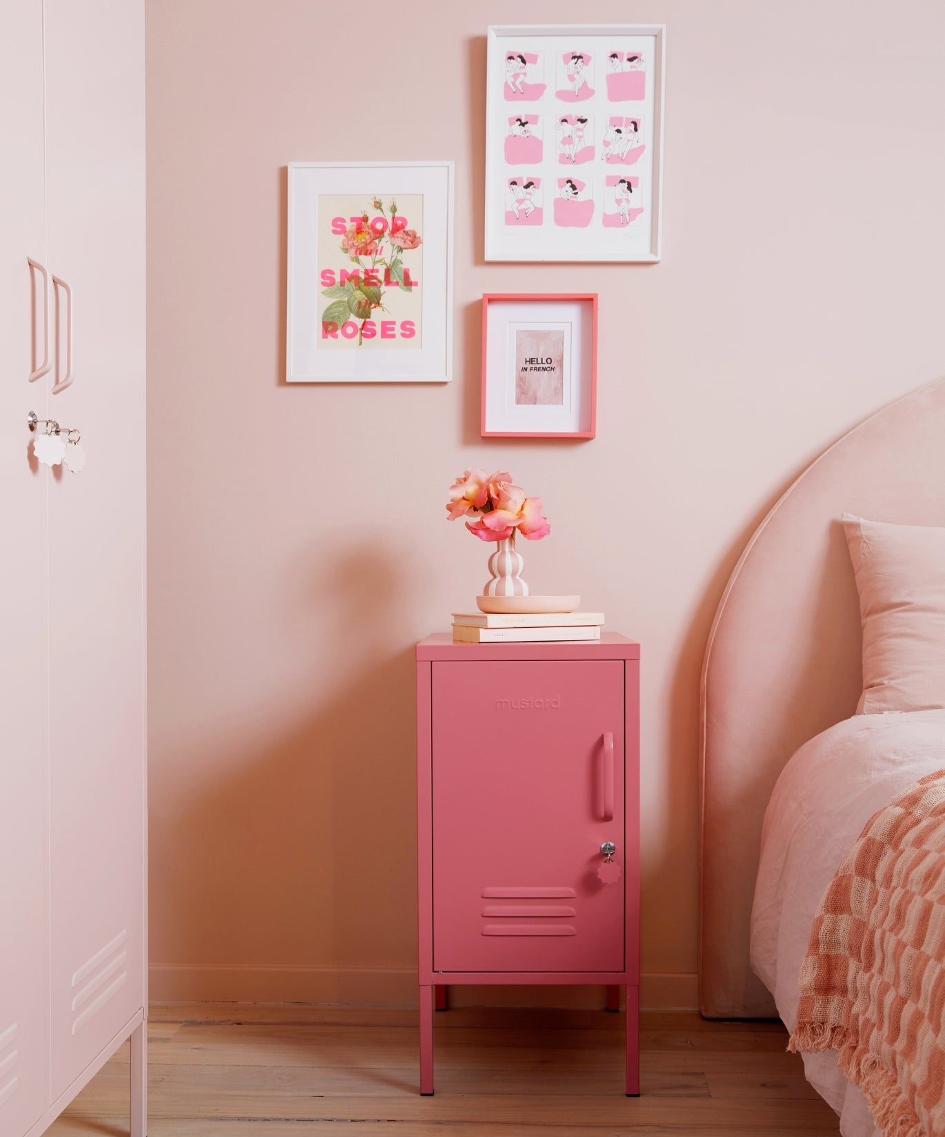 The Shorty in Berry to the Left