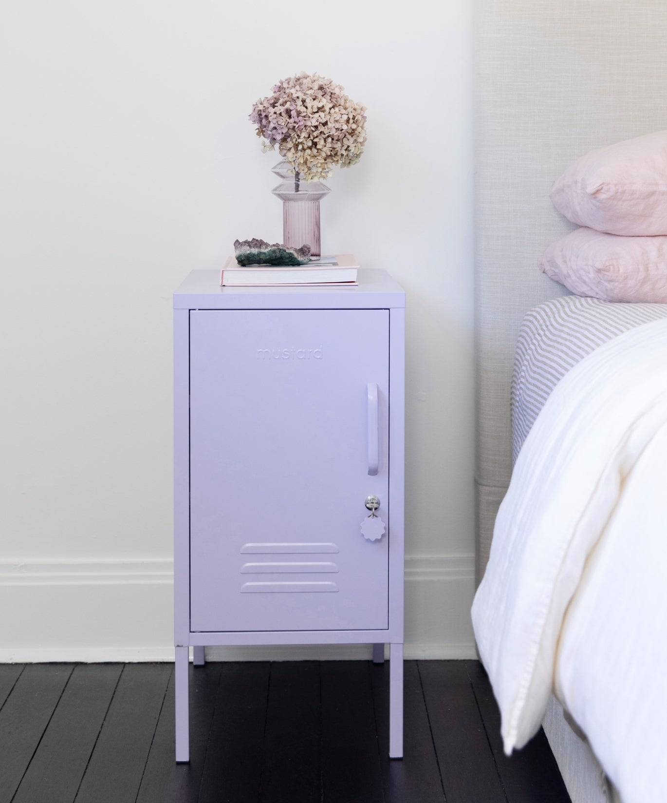 The Shorty in Lilac to the Left