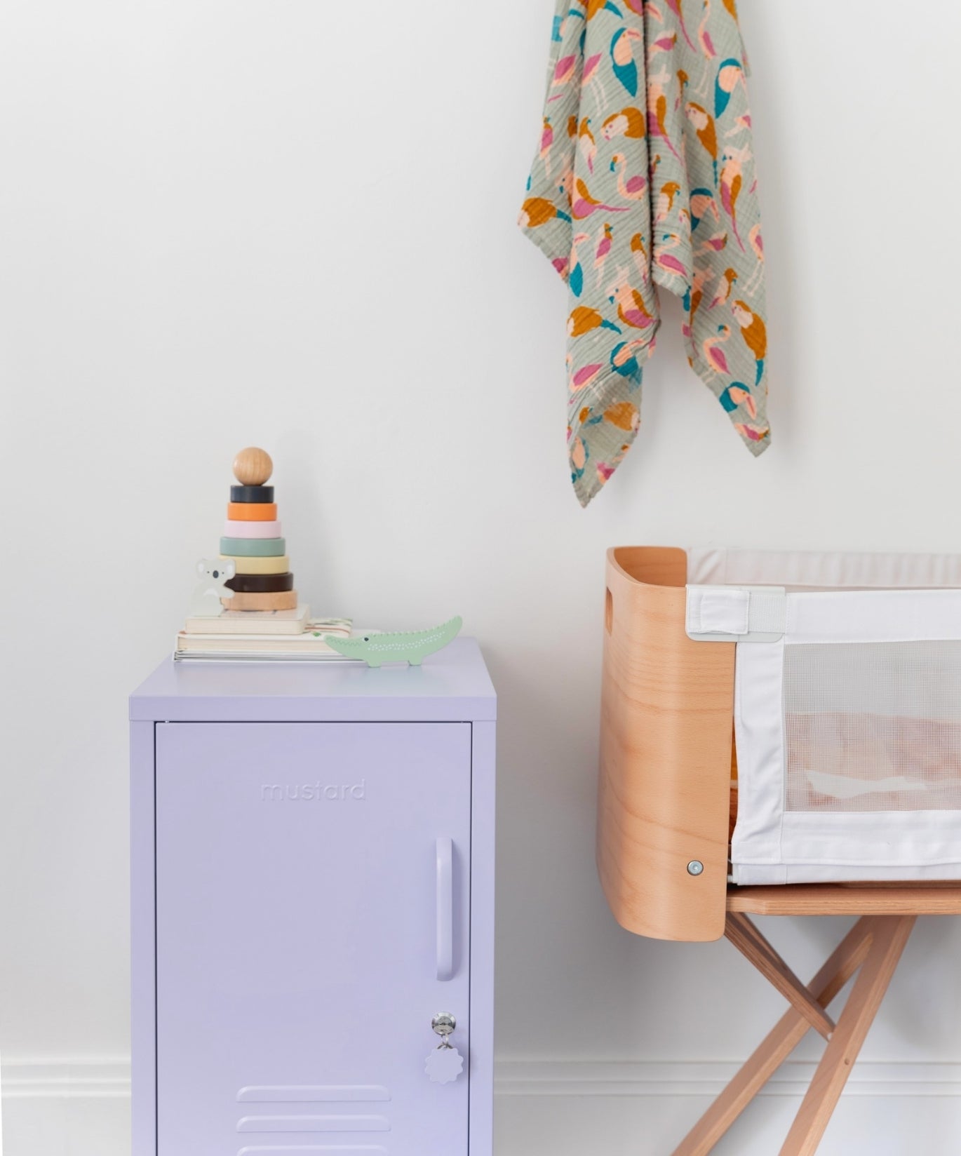 The Shorty in Lilac to the Left