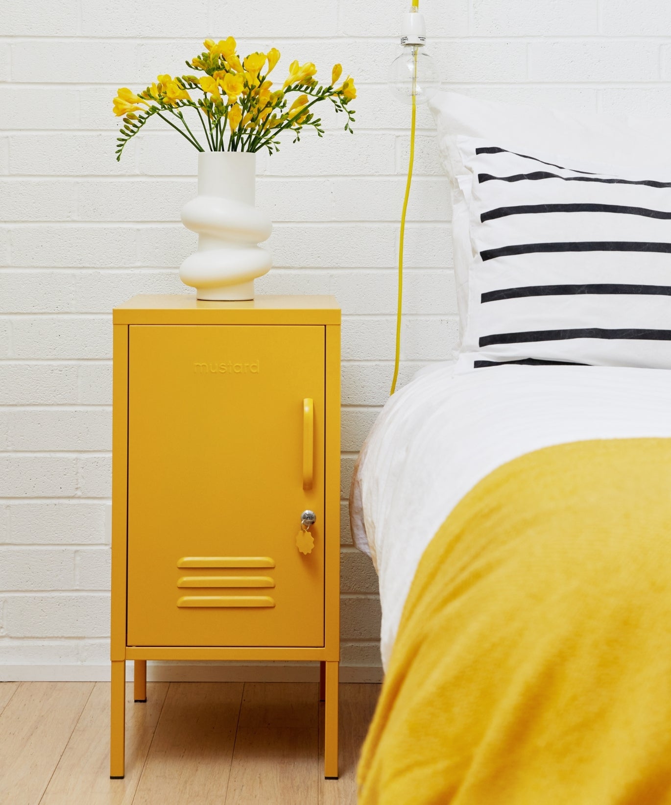 The Shorty in Mustard to the Left