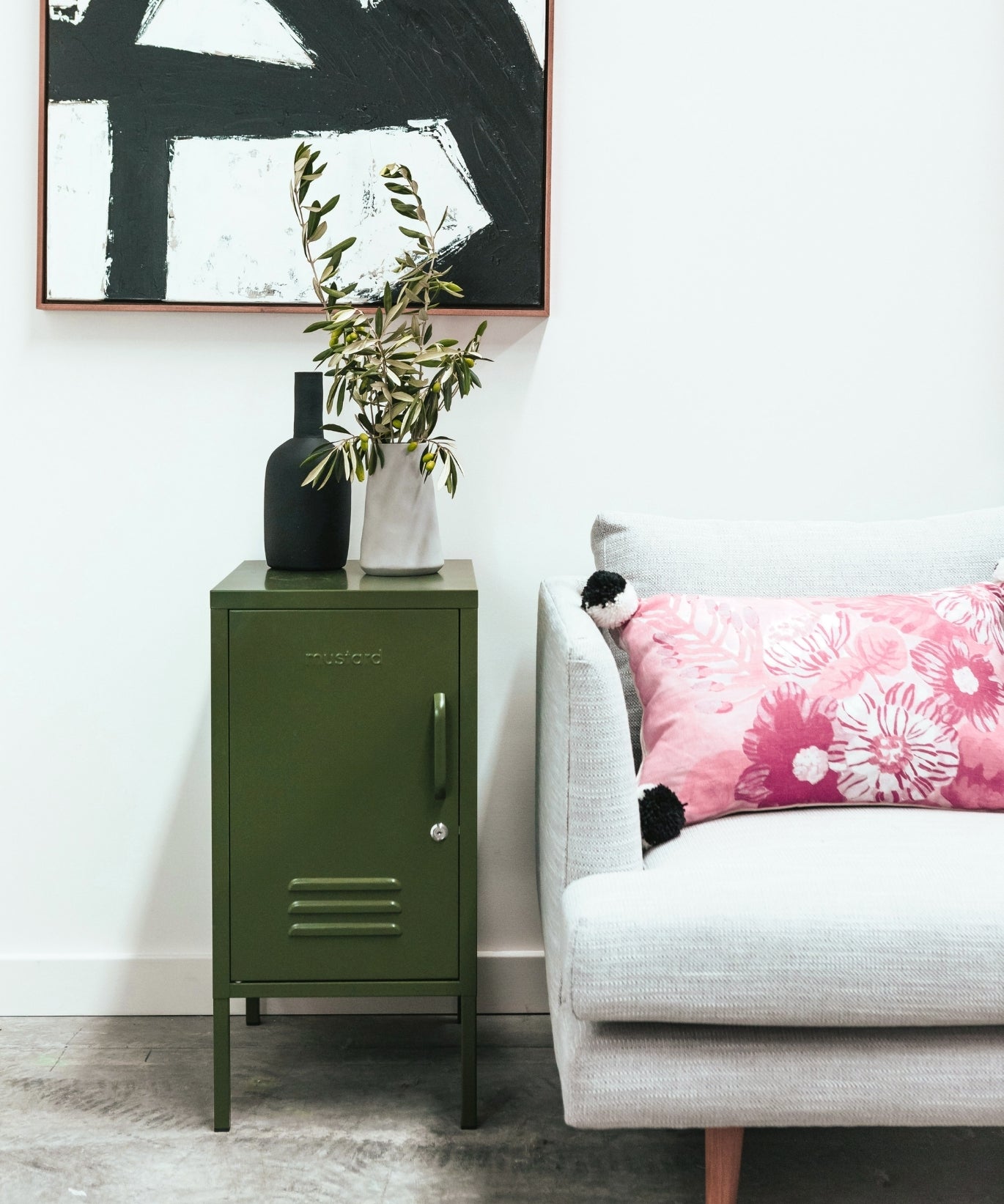 The Shorty in Olive to the Left