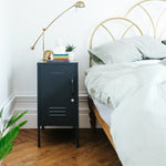 The Shorty in Slate to the Left