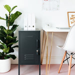 The Shorty in Slate to the Left