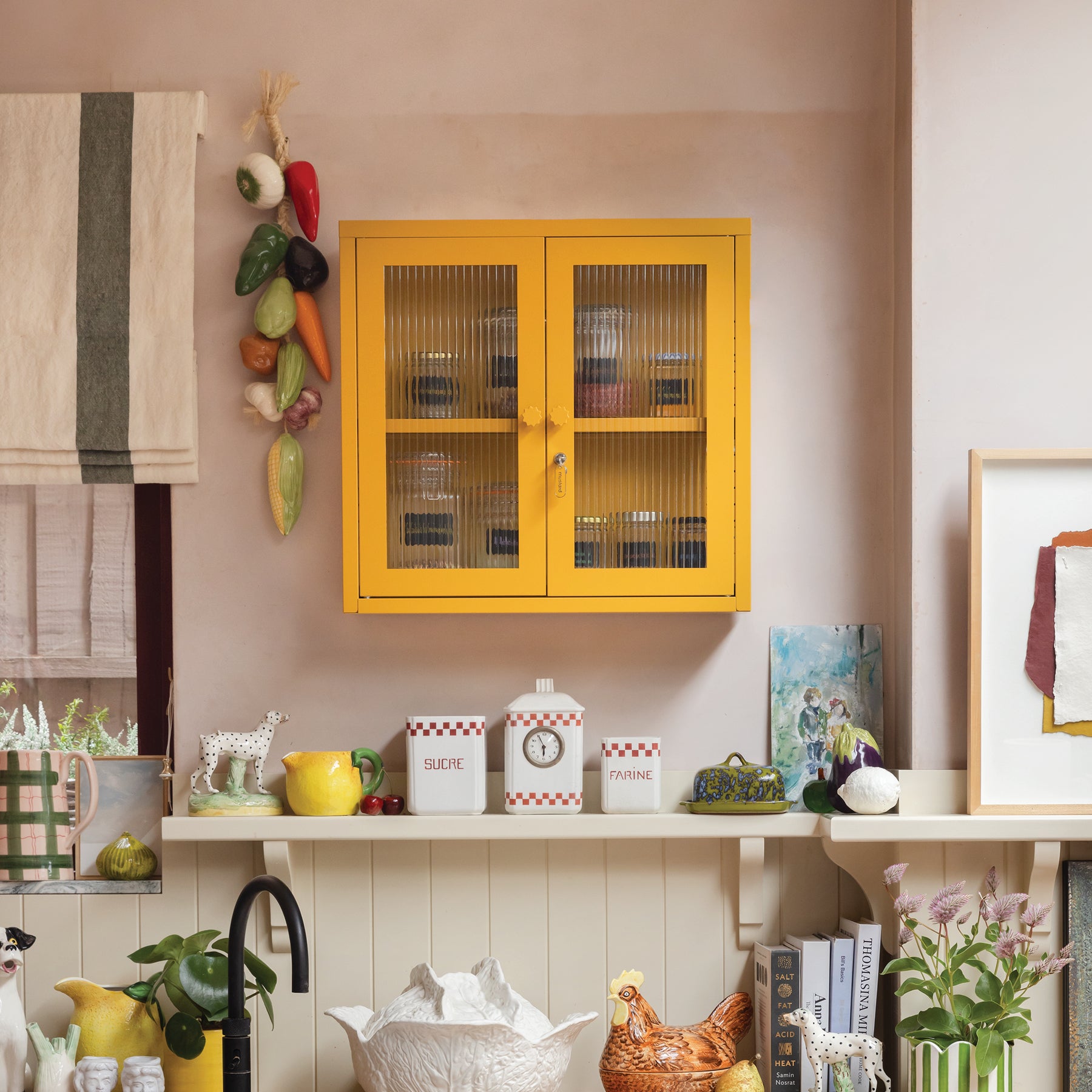 The Shorty in Mustard • Bedside Locker • Mustard Yellow Bedside