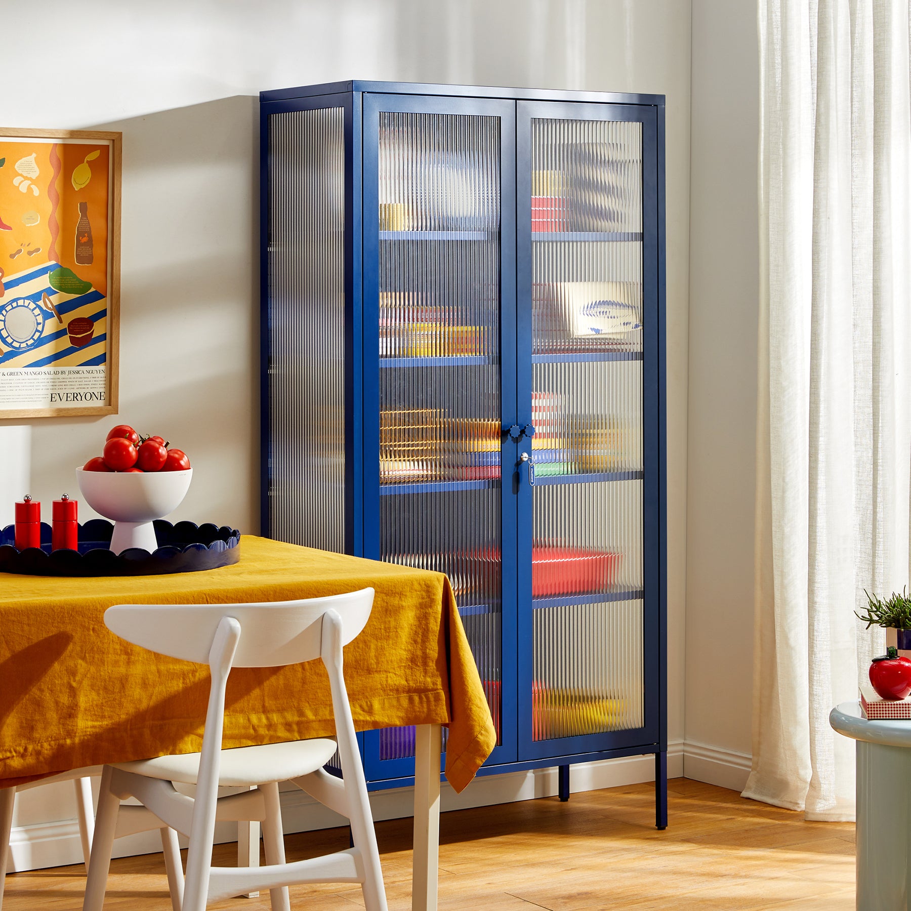 The Standard in Navy • Blue TV Unit • Mustard Made – Mustard Made