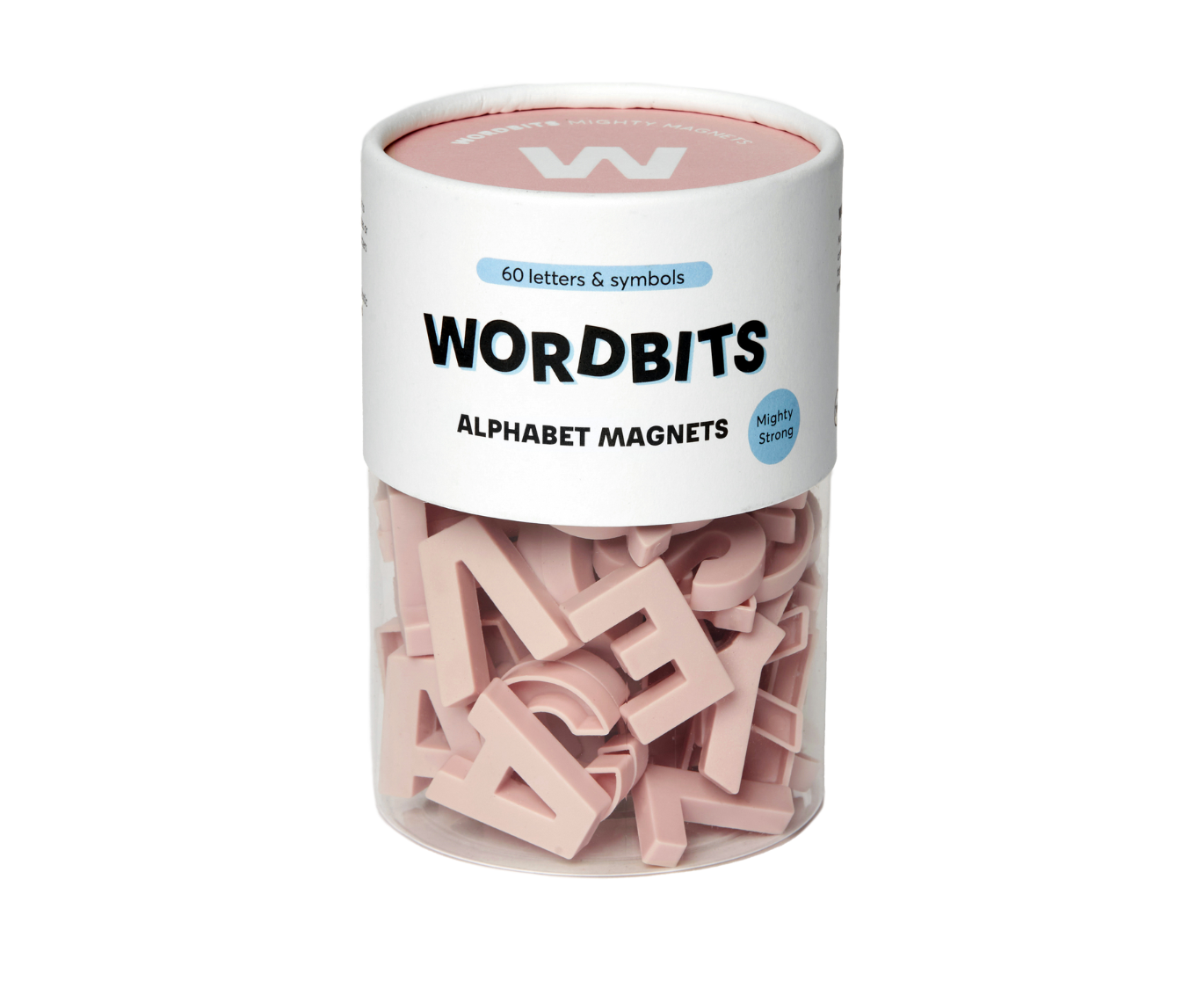 Alphabet Magnets in Blush by Wordbits