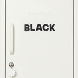 Alphabet Magnets in Black by Wordbits