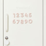 Number Magnets in Blush by Wordbits