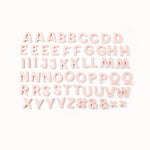 Alphabet Magnets in Blush by Wordbits