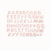 Alphabet Magnets in Blush by Wordbits