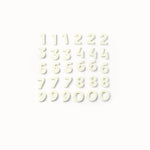 Number Magnets in Bone by Wordbits