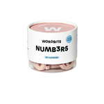 Number Magnets in Blush by Wordbits