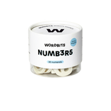 Number Magnets in Bone by Wordbits