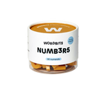 Number Magnets in Mustard by Wordbits