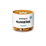 Number Magnets in Mustard by Wordbits
